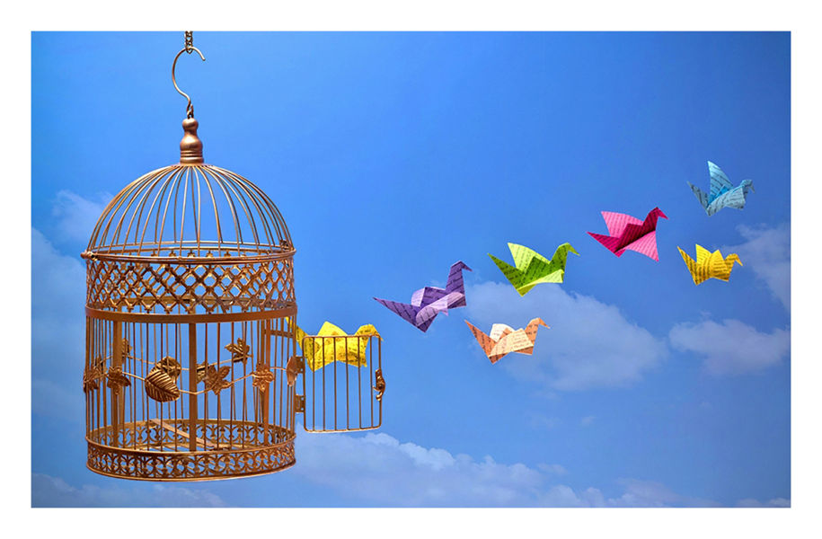 Aunque la jaula sea de oro no deja de ser prisión. ¡Sed libres!