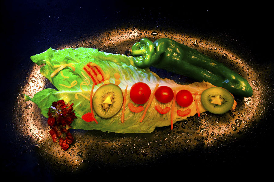 COLOR EN LA COMIDA