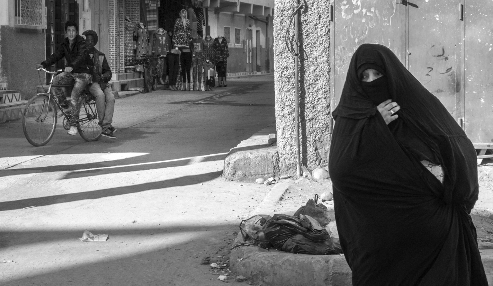 Vida cotidiana en una aldea de Morocco