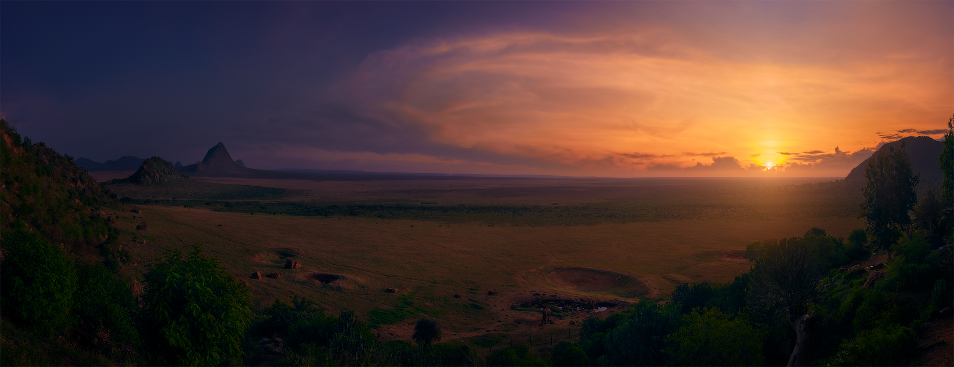 Tsavo Park sunrise