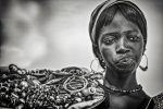 Vendedora de Djenne.