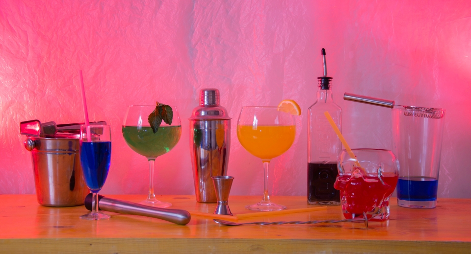 Coctel y color