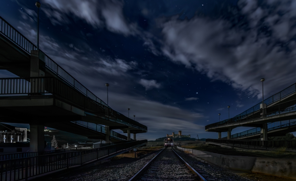El tren nocturno del Castillo