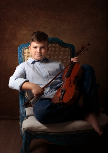 El pequeño violinista