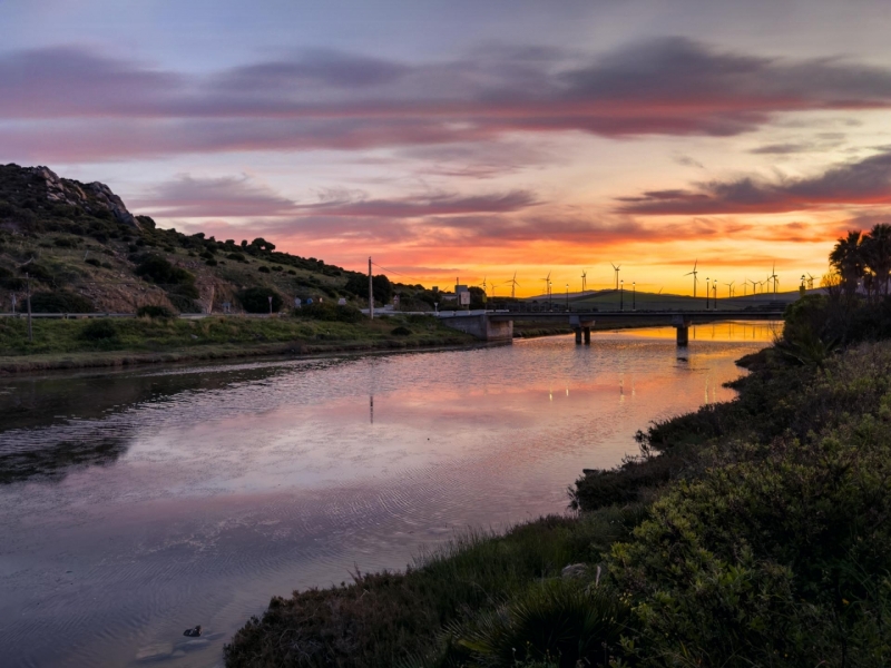 Amanece sobre el Cachón