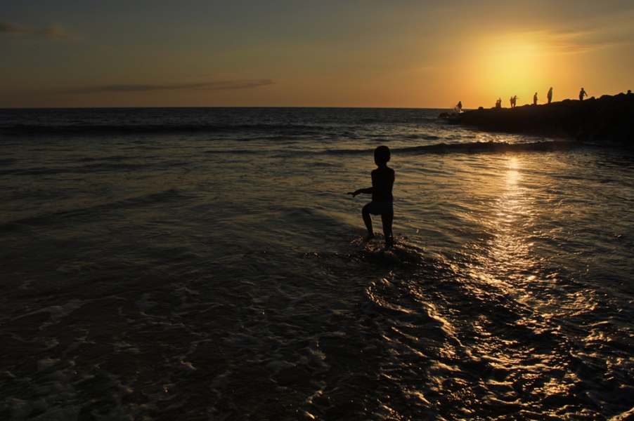 Un atardecer en Chipiona