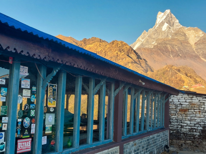 High Camp, más cerca del Machapucharre