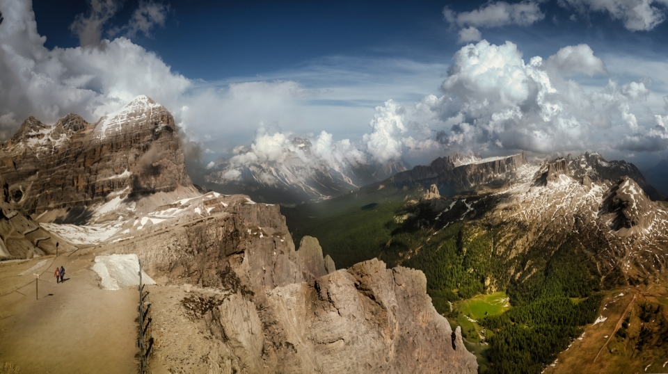 La Marmolada-Los Dolomitas.