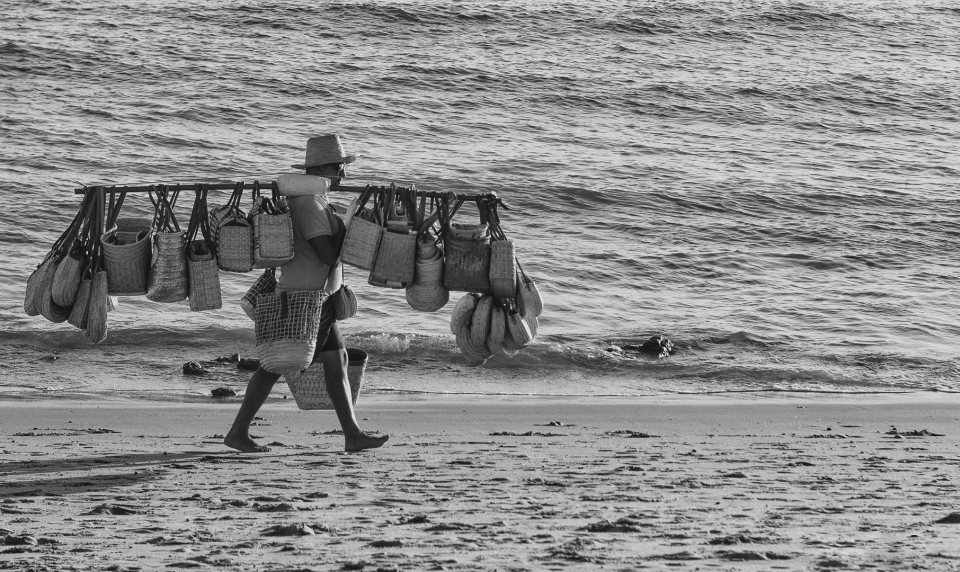 Vendedor de playa